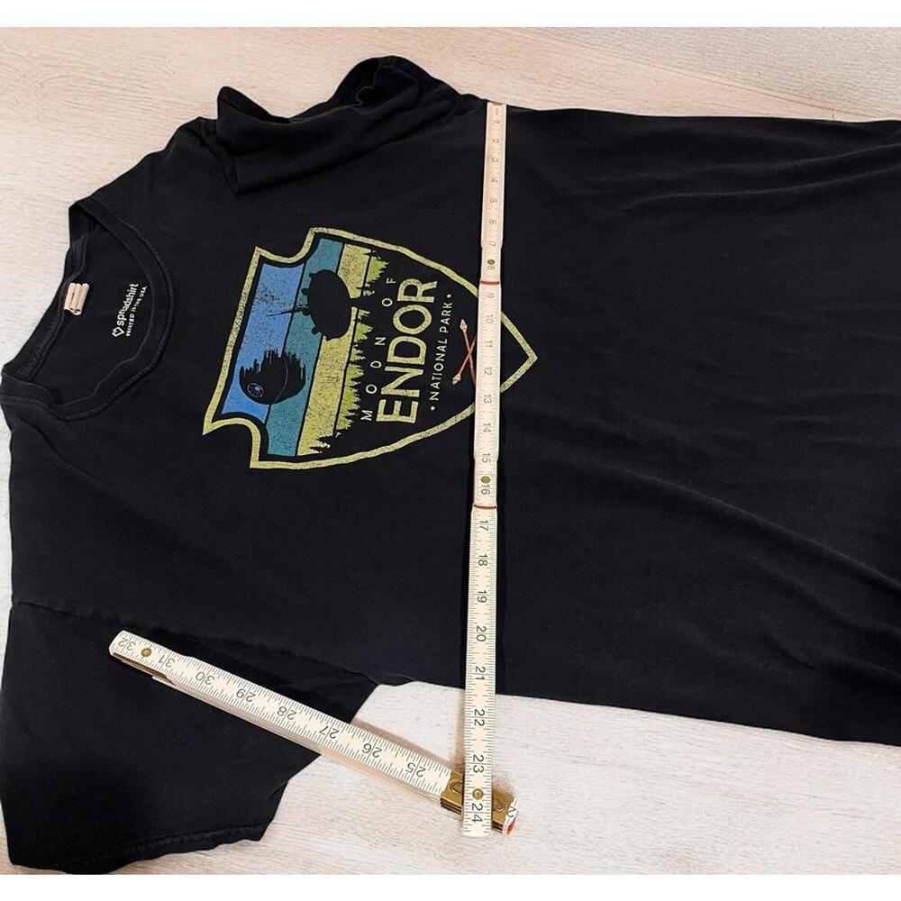 Moon Of ENDOR National Park: Home Of The Ewoks T-Shirt Large Faded Distressed - Picture 4 of 7
